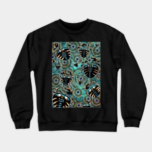 Aboriginal Crab Art Crewneck Sweatshirt